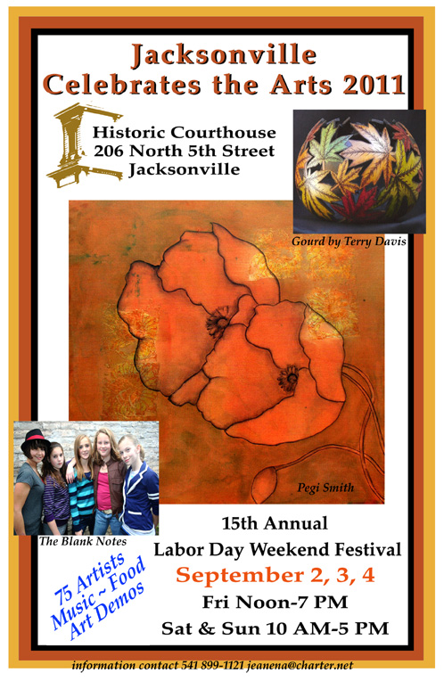Jacksonville Celebrates the Arts 2011 poster